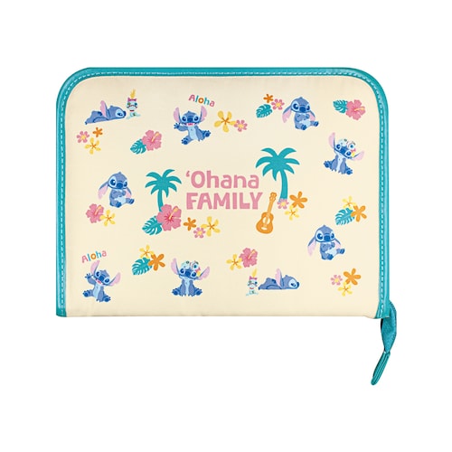 通帳・母子手帳などが入る！ファスナータイプのジャバラマルチケース（選べるキャラクター）