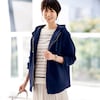 【花笑むとき/hana emu toki】光沢のあるダンボールカットソーパーカ