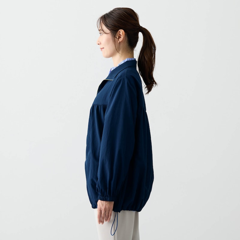 モデル身長170㎝／M　※写真は撮影用のため、着丈+3cmになります。