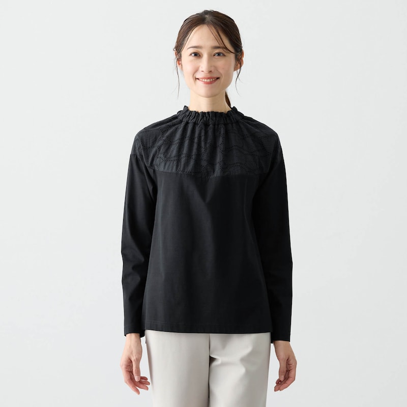 モデル身長170㎝／M　※写真は撮影用のため、着丈+3cmになります。