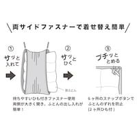 ※両サイドファスナーのイメージ画像です