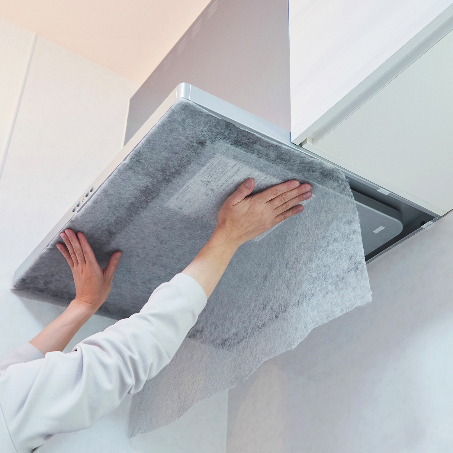 【ベルメゾン】レンジフードフィルター 整流板用3枚セット【面倒なレンジフードの取り外し不要 上から貼り付けるだけ】 【ベルメゾン】レンジフードフィルター 整流板用3枚セット【面倒なレンジフードの取り外し不要 上から貼り付けるだけ】