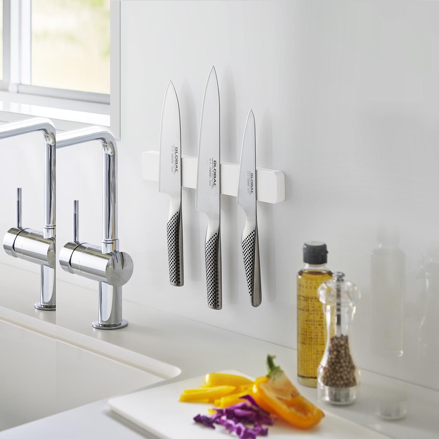 【タワー/tower】マグネット & ウォール包丁ホルダー 【タワー/tower】マグネット & ウォール包丁ホルダー