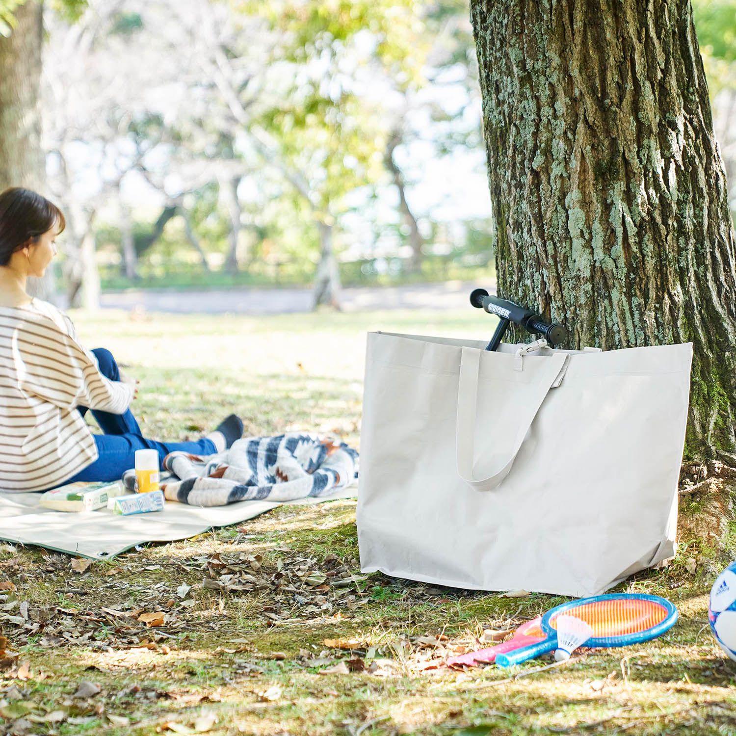 【タワー/tower】ポリエチレンシート外遊び収納バッグ ワイド 【タワー/tower】ポリエチレンシート外遊び収納バッグ ワイド