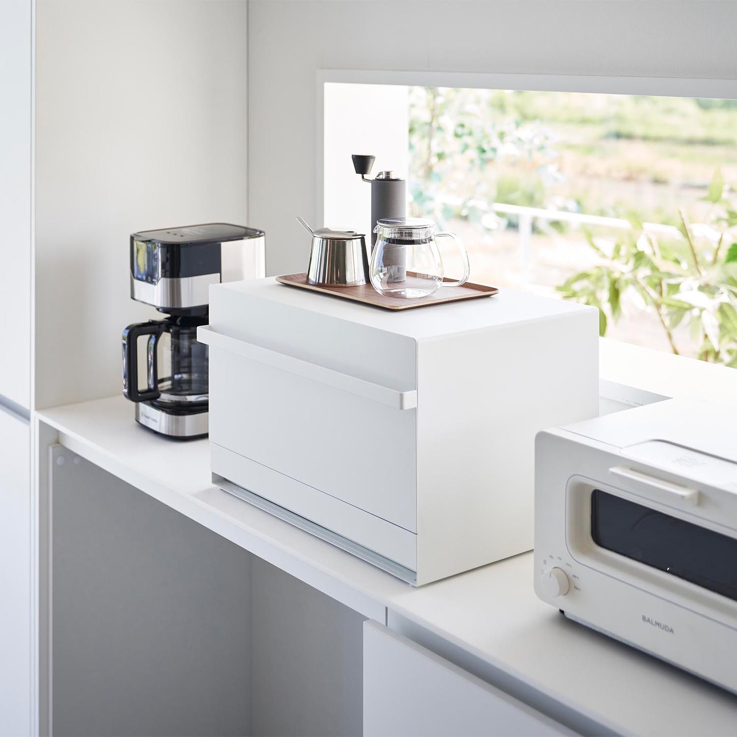 【タワー/tower】ブレッドケース 引き出し型2段 【タワー/tower】ブレッドケース 引き出し型2段