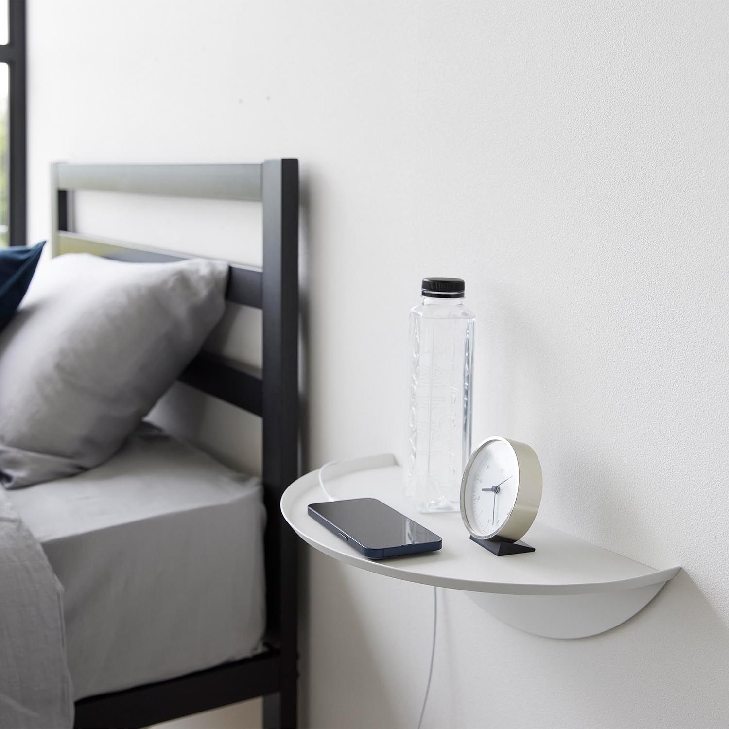 【タワー/tower】ウォールサイドテーブル 石こうボード壁対応 【壁面収納】