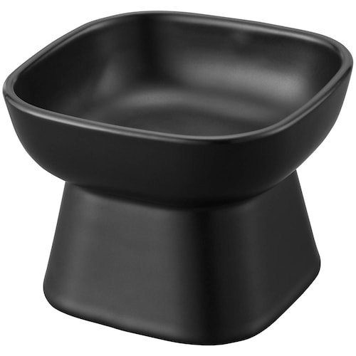 食べやすい高さ陶器ペットフードボウル＜レギュラー／斜めトール＞