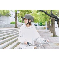 
【帽子単品】耳あて付きキャップ（ヘルメット単体と一緒に使用時）