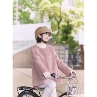 【帽子単品】ツイード調クロシェ（ヘルメット単体と一緒に使用時）