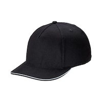 【帽子単品】ツイルキャップ（ブラック）