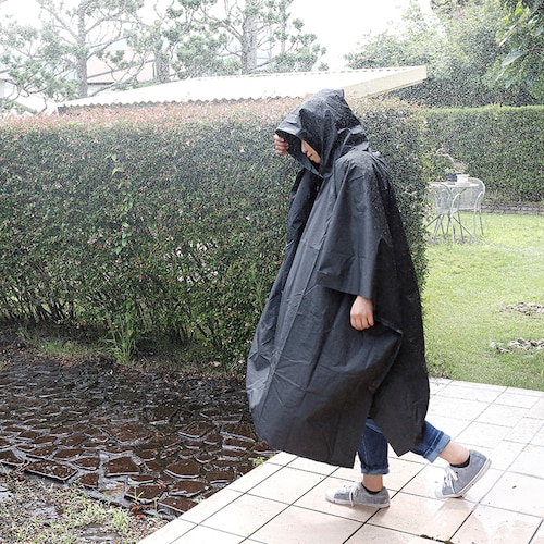 【防災の備えに】非常用ポンチョ【男女兼用 お子様から大人まで】