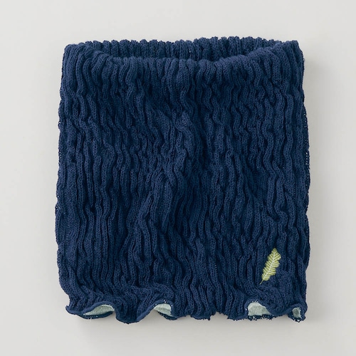 肌側シルクのネックウォーマー 「ミニラボ」