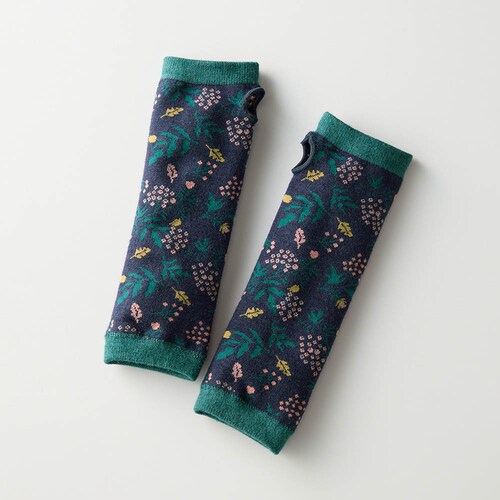 指先が使えるデザインがかわいいハンドウォーマー 「ミニラボ」