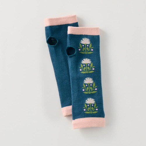 指先が使えるデザインがかわいいハンドウォーマー 「ミニラボ」