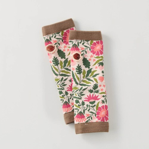 指先が使えるデザインがかわいいハンドウォーマー 「ミニラボ」