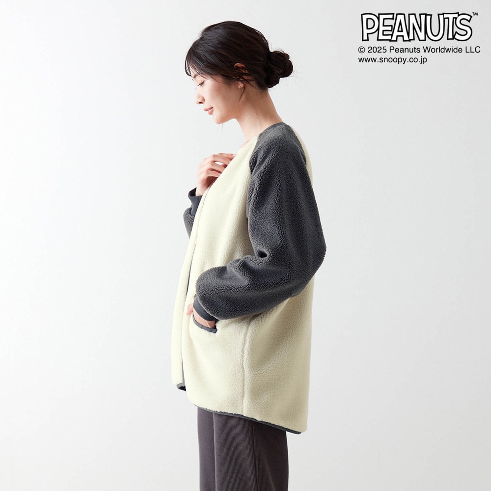 モデル身長164cm／M-L ※写真は撮影用のため、裄丈＋1.5cmになります