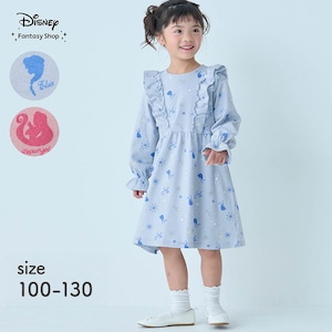 【ディズニー/Disney】フリルワンピース(選べるキャラクター)