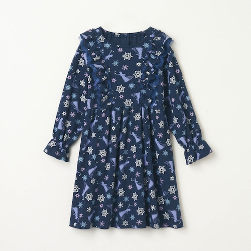 【新柄登場】 フリルワンピース（選べるキャラクター）