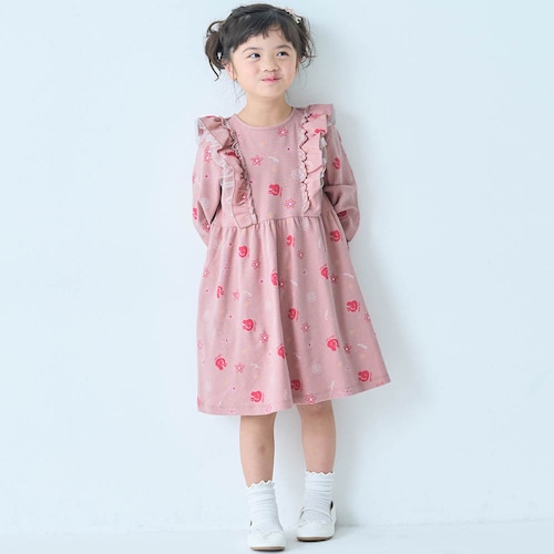 【新柄登場】 フリルワンピース（選べるキャラクター）