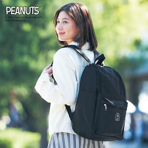 【ピーナッツ/PEANUTS】がばっと開くリュック 「スヌーピー」
