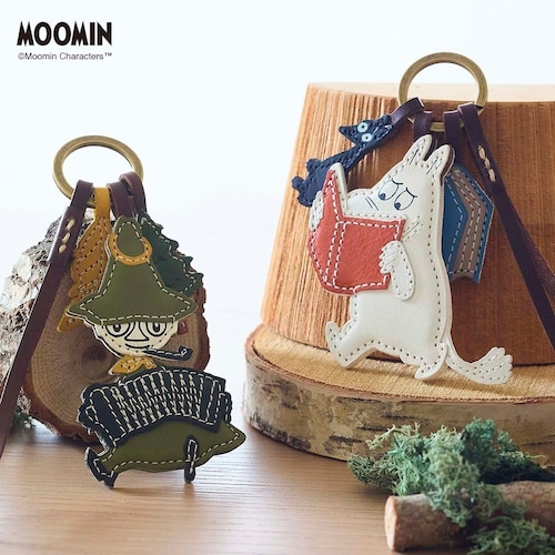 【新柄登場】 genten レザーワクワクチャーム 「ムーミン」
