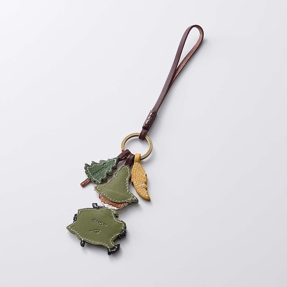 新柄登場】 genten レザーワクワクチャーム 「ムーミン」(ムーミン