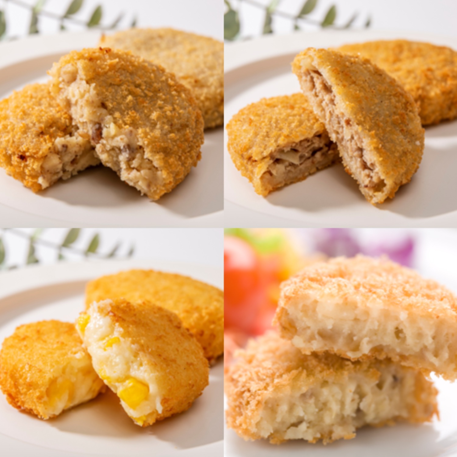 【ベルメゾン】簡単調理のコロッケ・メンチカツセット4種 【ベルメゾン】簡単調理のコロッケ・メンチカツセット4種