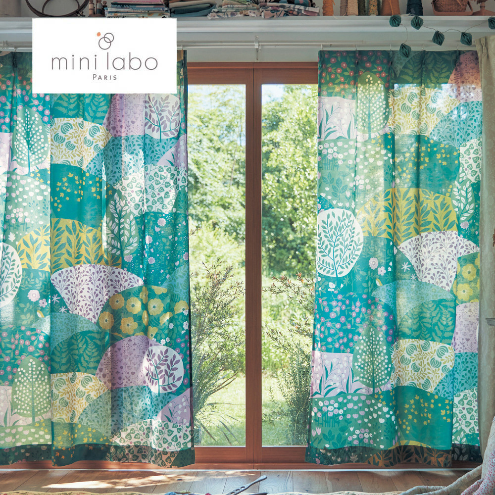 【ミニラボ/mini labo】UVカット・遮像・遮熱レースカーテン/丘の上で 「ミニラボ」 【ミニラボ/mini labo】UVカット・遮像・遮熱レースカーテン/丘の上で 「ミニラボ」