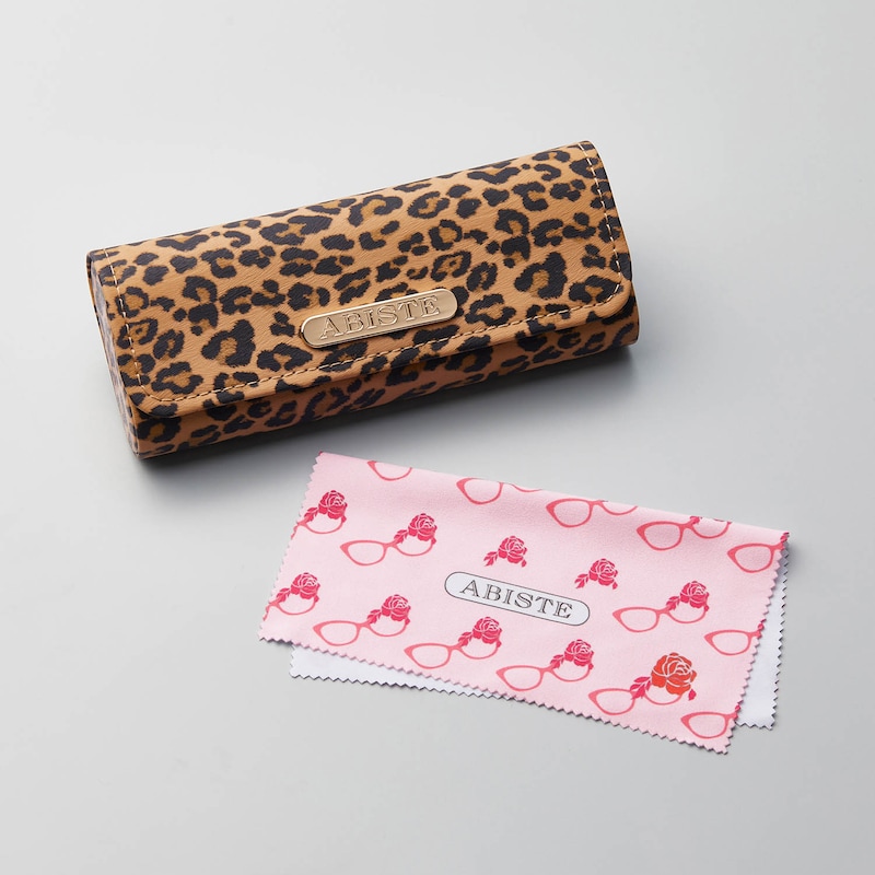 ケースとメガネ拭き付き　＜ワインマーブル＞