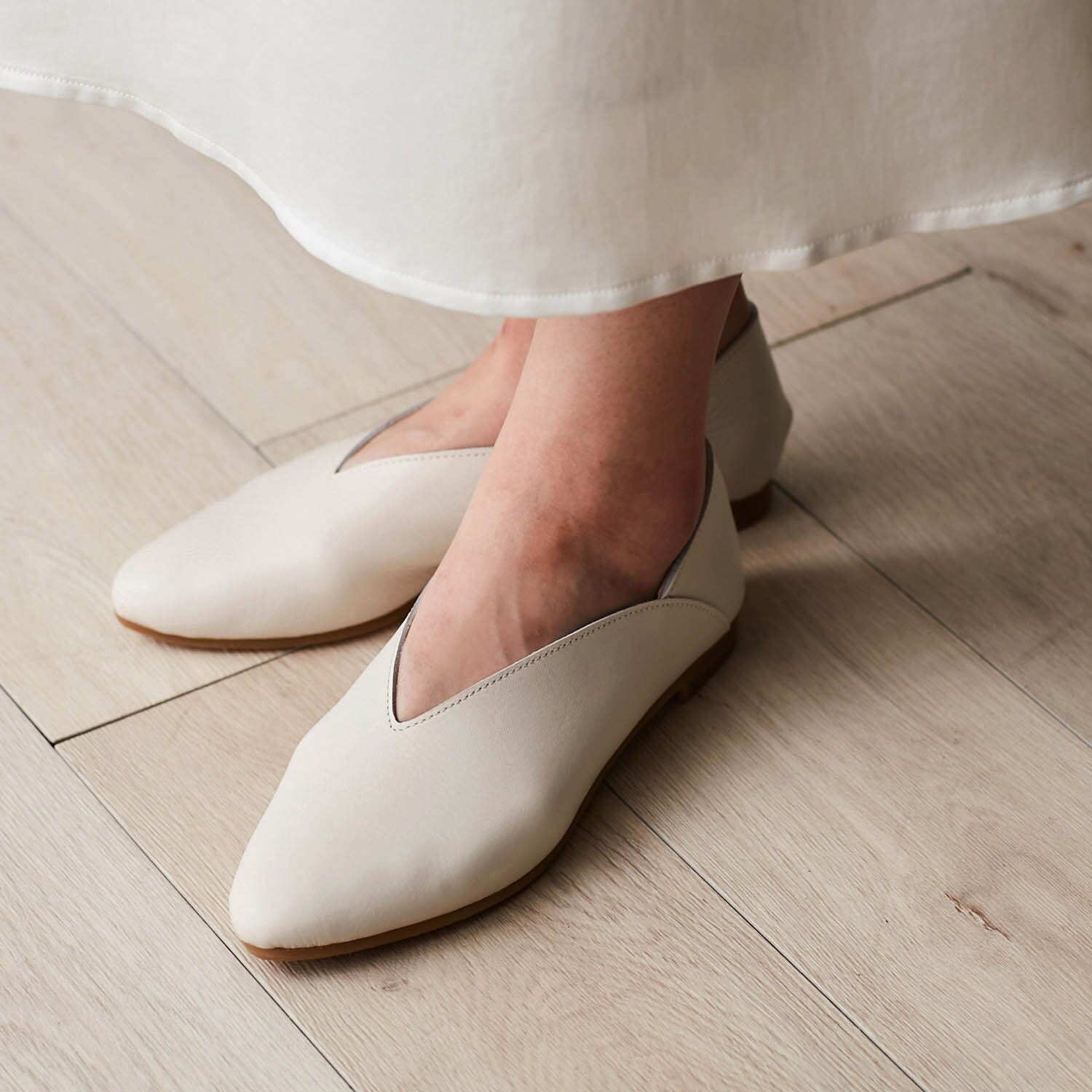 【レシピ/Recipe】本革バブーシュ[日本製](2WAY)