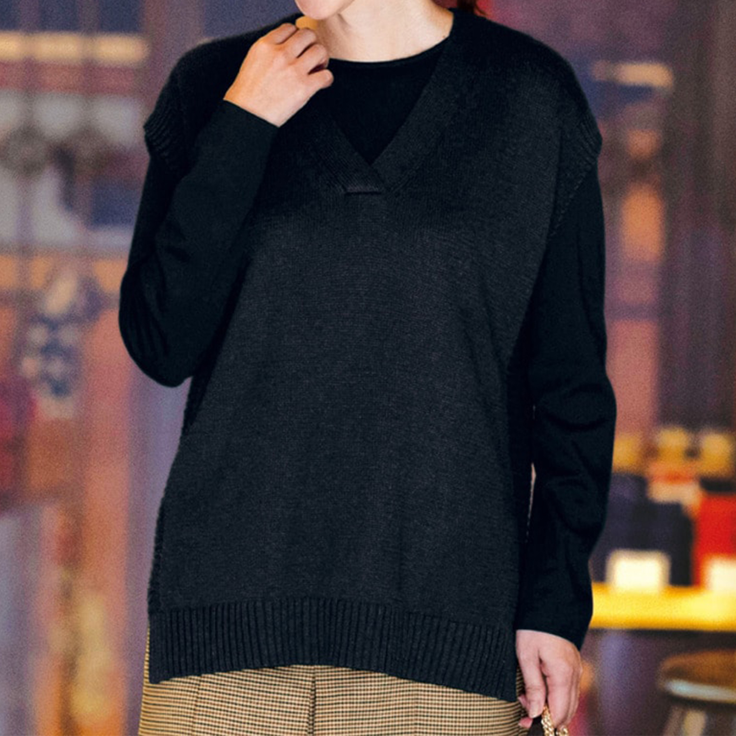 【花笑むとき/hana emu toki】ニットベストアンサンブル