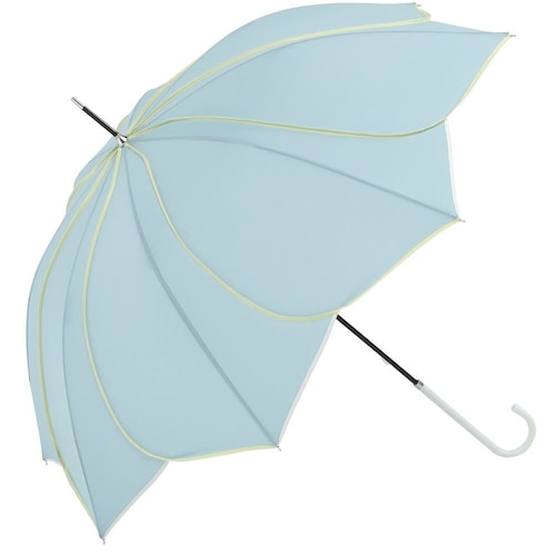 フラワー型パイピング晴雨兼用長傘