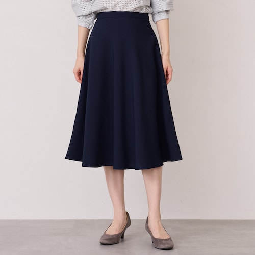 美シルエットサーキュラースカート［日本製］