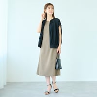 モデル身長160cm／９ＡＲ（色目は「ココア」のカラー画像でご確認ください）