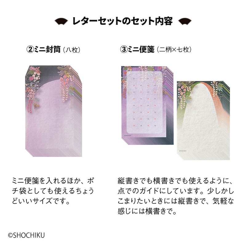 レターセットのセット内容