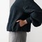 左右便利なポケット付き