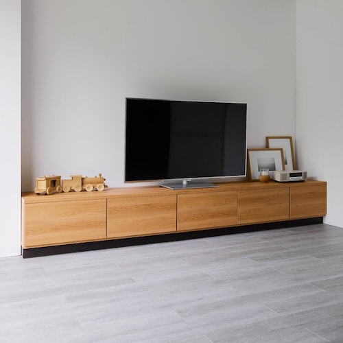 【幅1cmピッチサイズオーダー】豊富なサイズから選べるテレビ台 連結用キャビネット[日本製] ＜幅31～59cm＞