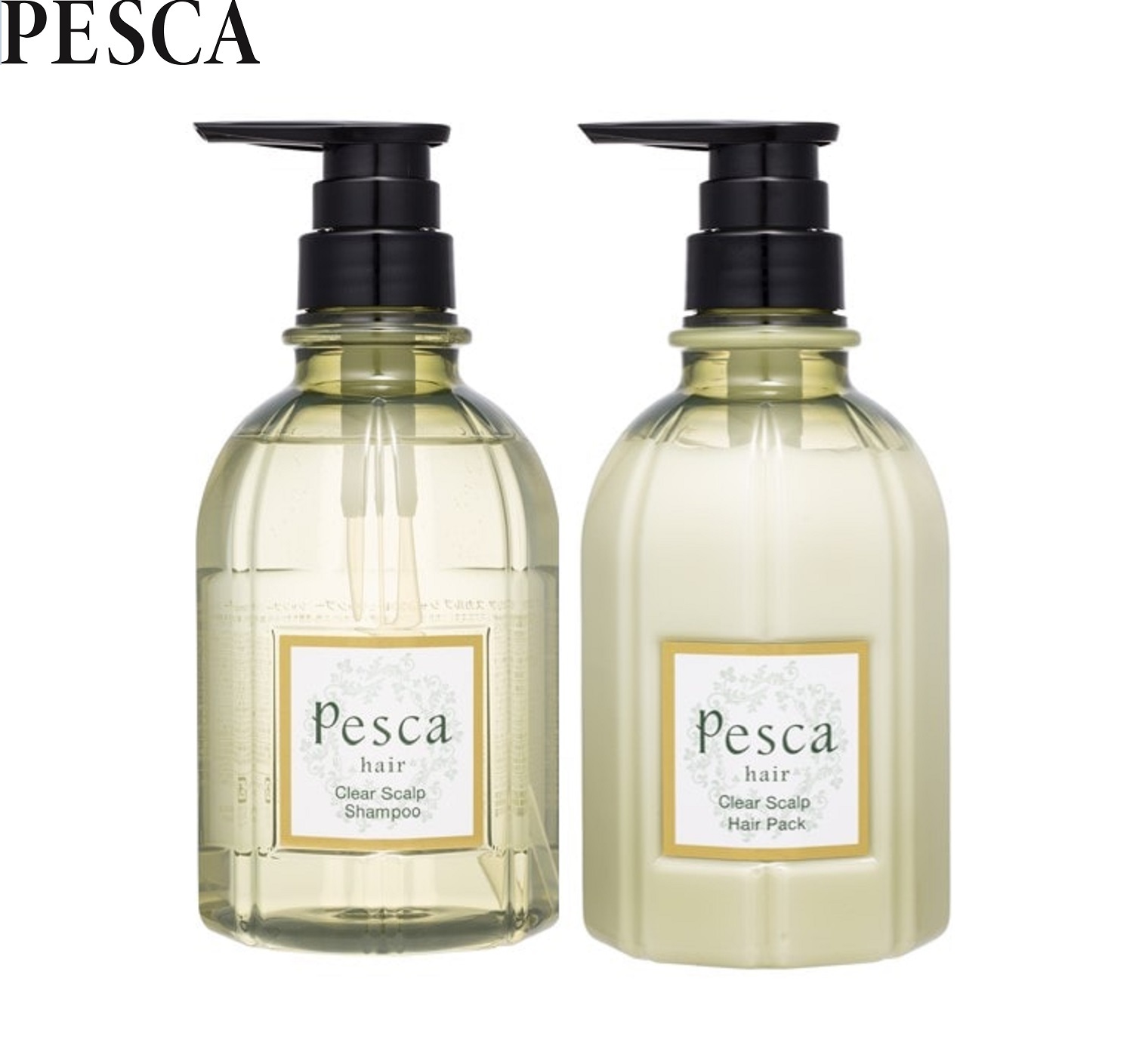 【ペスカ】クリアスカルプシャンプー & ヘアパックセット