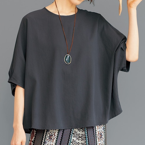 ゆったりドルマンブラウス