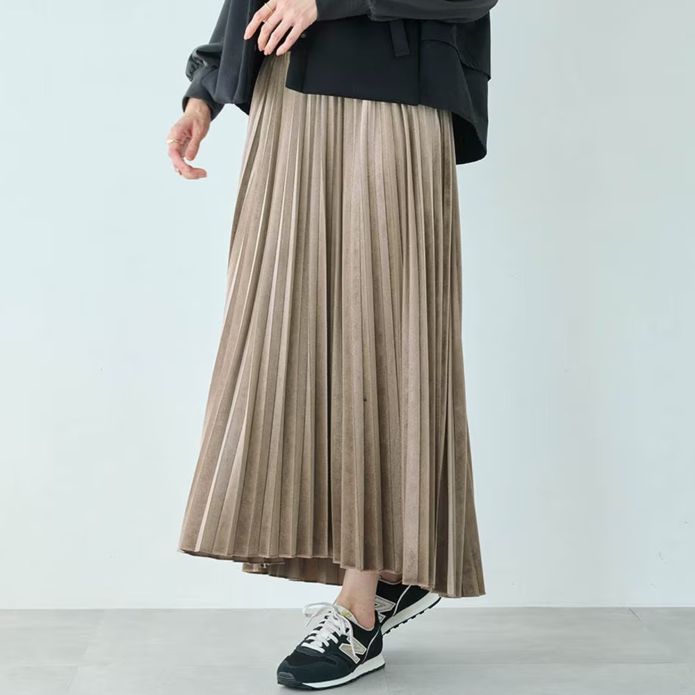 【スタイルノート/StyleNote】ベロアスニーカースカート(丈が選べる)