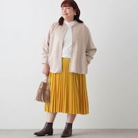 モデル身長163cm／4L・総丈78cm