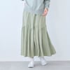 【スタイルノート/StyleNote】ツヤ切替えギャザースカート