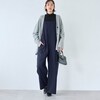 【スタイルノート/StyleNote】ストライプ柄オールインワン