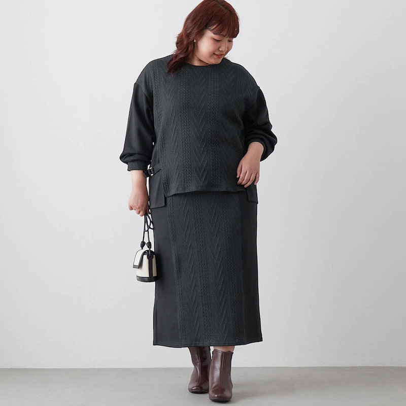 モデル身長163cm／4L
