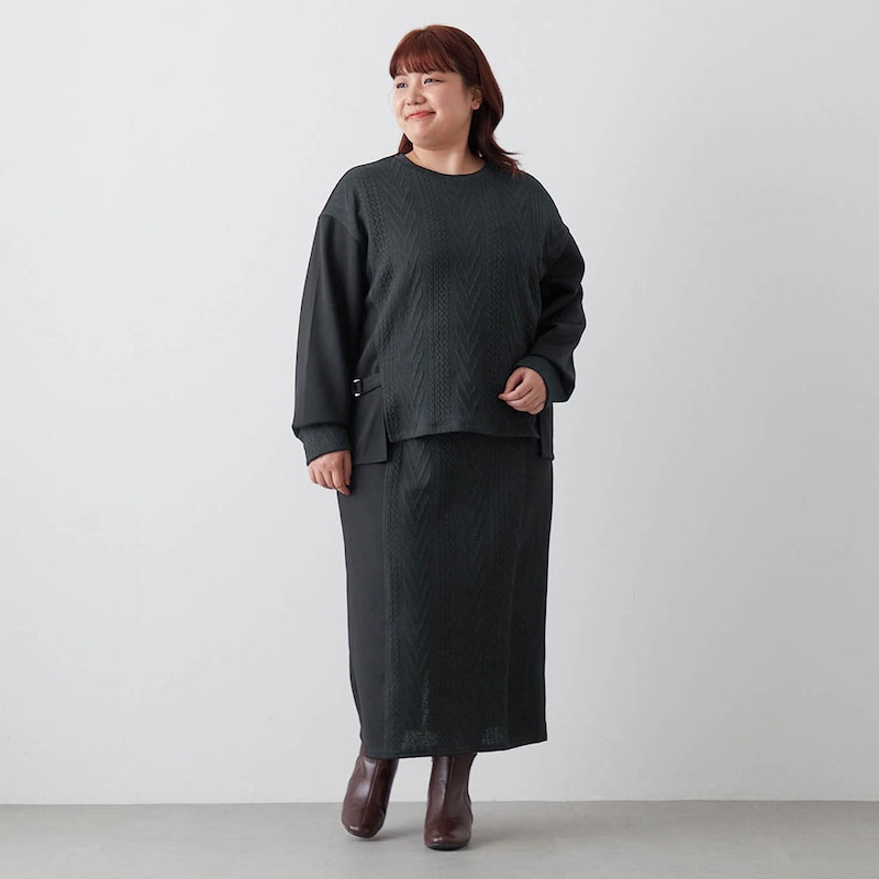 モデル身長163cm／4L