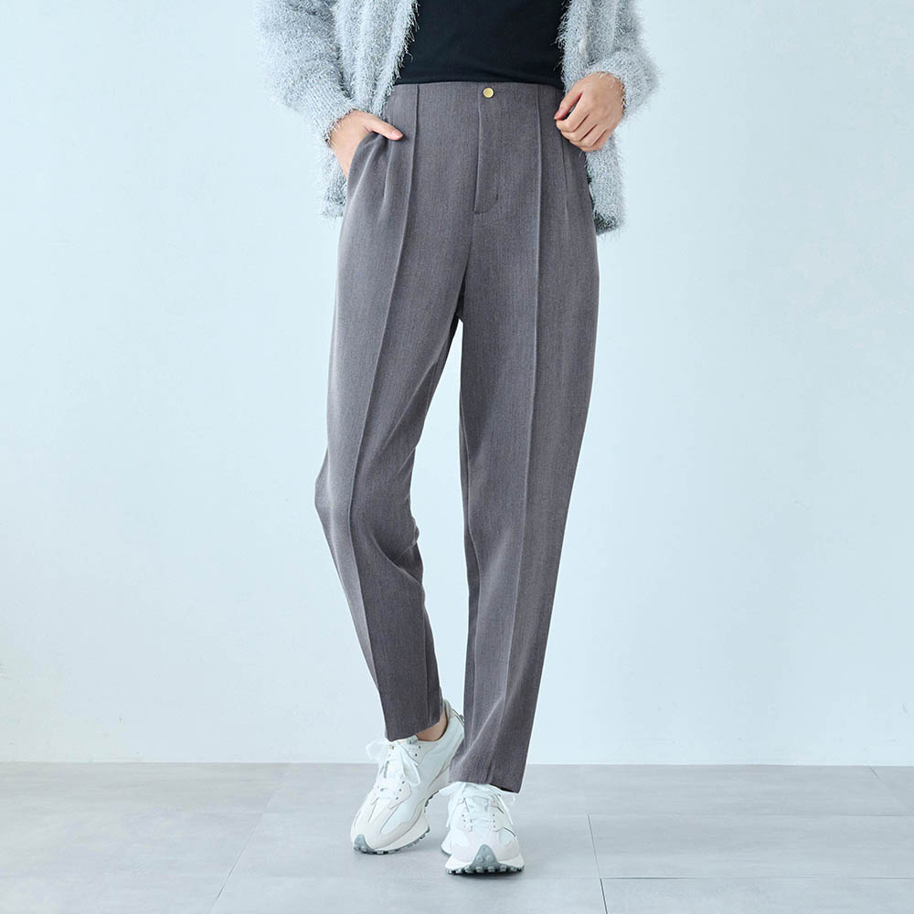 【エスエヌ バイ スタイルノート/SN by StyleNote】裏起毛スニーカーパンツ(丈が選べる)