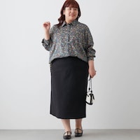 モデル身長163cm／4L・総丈75cm