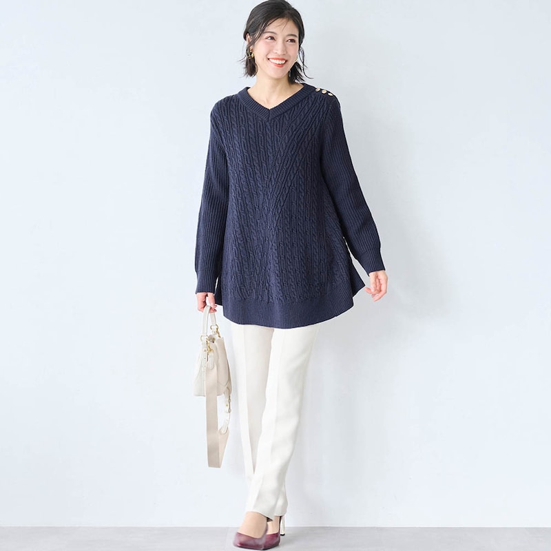 モデル身長168cm／M
