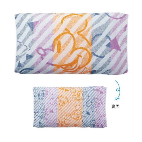 銀のふわっとパイル枕カバー（選べるキャラクター）