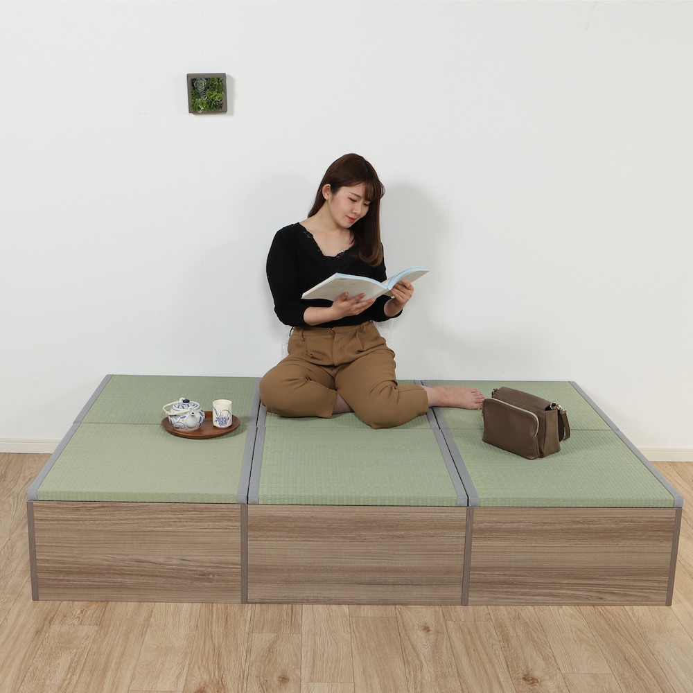 使用イメージ／グリーン×グレー・ロー
